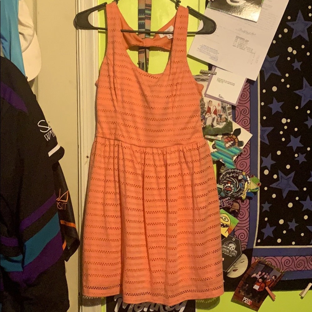Salmon Colored Dress